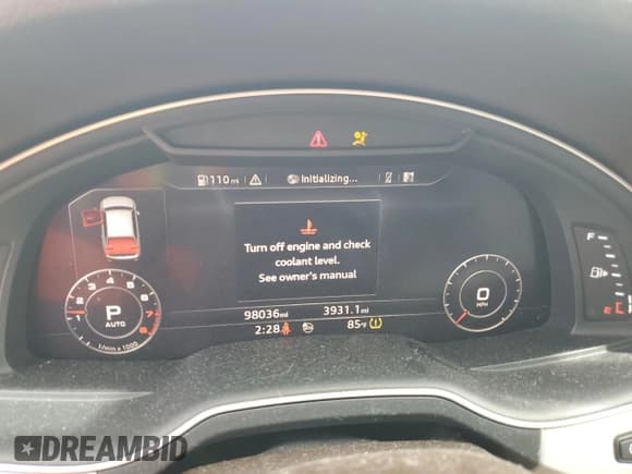 ✅ 2018 Audi Q7 Premium Plus • VIN: WA1LHAF71JD005244 • Lot: 85269145. Listed on Copart with 98,036 mi. Free auction sales archive from the USA and detailed vehicle history report at DreamBid. Image 9.