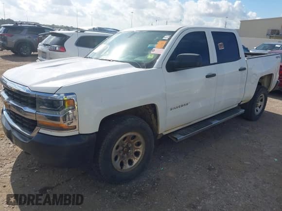 ✅ 2018 Chevrolet Silverado 1500 Work Truck • VIN: 3GCUKNECXJG634229 • Лот: 43009319. Опубликован ранее на IAAI с пробегом 137 296 миль. Бесплатный доступ к архиву аукционных продаж из США и подробный отчёт об истории автомобиля на DreamBid. Изображение 2.