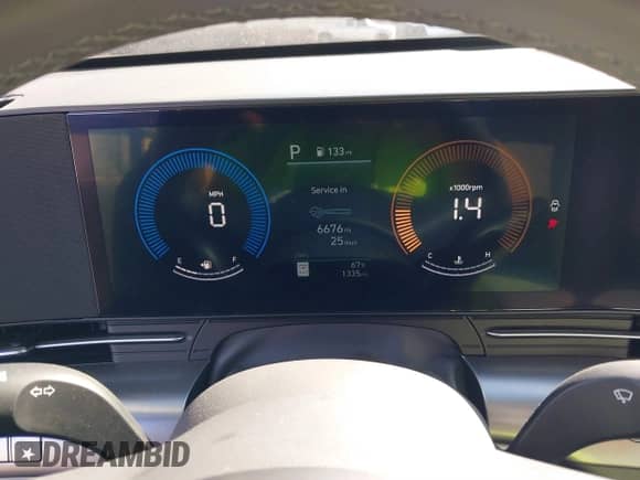 2024 Hyundai Kona SEL with VIN KM8HB3AB3RU117751, listed as a IAAI auction lot 41586130 with 1,335 mi miles and . Bid and sale history available at DreamBid. Image 7.