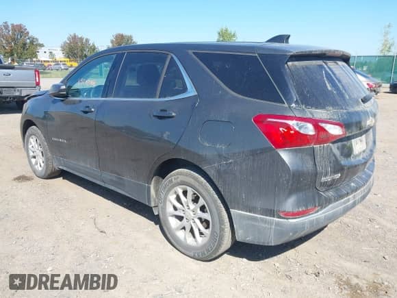 2020 Chevrolet Equinox LT with VIN 2GNAXUEV4L6223799, listed as a IAAI auction lot 43202068 with 127,427 mi miles and . Bid and sale history available at DreamBid. Image 3.
