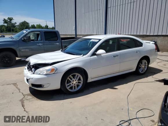 2012 Chevrolet Impala LTZ z VIN 2G1WC5E38C1292774, wystawiony jako Copart lot #63310415 z przebiegiem 153 804 mil mil oraz Szkoda całkowita • Salvage title. Historia ofert i sprzedaży dostępna na DreamBid. Obrazek 1.
