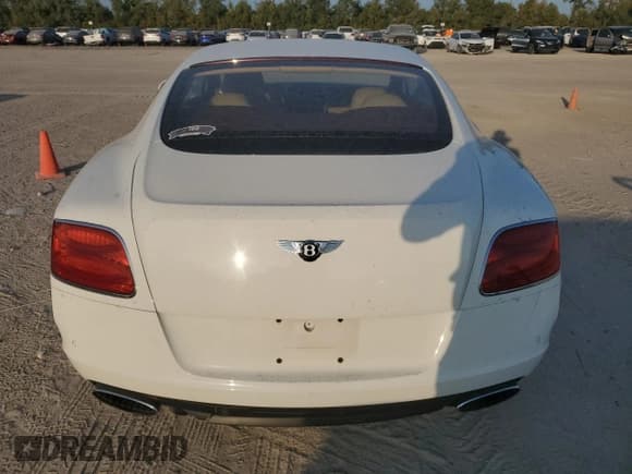 ✅ 2014 Bentley Continental GT • VIN: SCBFC7ZA8EC095924 • Lot: 87044205. Listed on Copart with 23,003 mi. Free auction sales archive from the USA and detailed vehicle history report at DreamBid. Image 6.