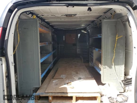✅ 2011 Chevrolet Express Cargo • VIN: 1GCWGGBA6B1165133 • Lot: 56845855. Listed on Copart with 165,757 mi. Free auction sales archive from the USA and detailed vehicle history report at DreamBid. Image 11.