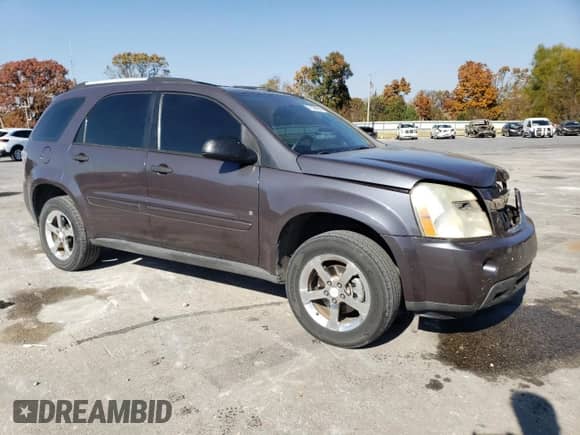 2007 Chevrolet Equinox LS with VIN 2CNDL13F576025617, listed as a Copart auction lot 77525994 with 183,450 mi miles and Salvage title. Bid and sale history available at DreamBid. Image 4.