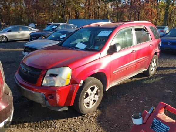 ✅ 2005 Chevrolet Equinox LT • VIN: 2CNDL73F656164557 • Lot: 43567835. Listed on IAAI with 45,793 mi. Free auction sales archive from the USA and detailed vehicle history report at DreamBid. Image 2.