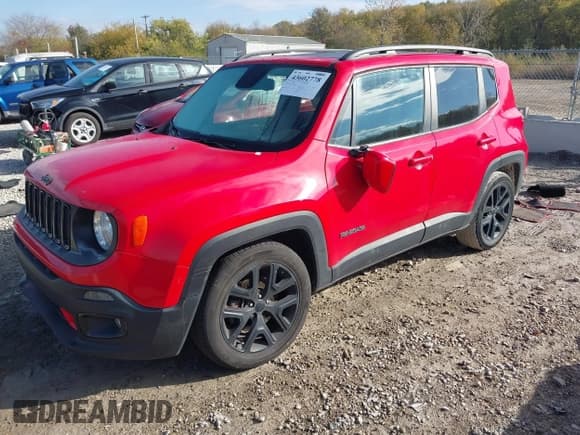 ✅ 2017 Jeep Renegade Latitude • VIN: ZACCJABB1HPE84443 • Лот: 43602778. Опубликован ранее на IAAI с пробегом 91 215 миль. Бесплатный доступ к архиву аукционных продаж из США и подробный отчёт об истории автомобиля на DreamBid. Изображение 2.