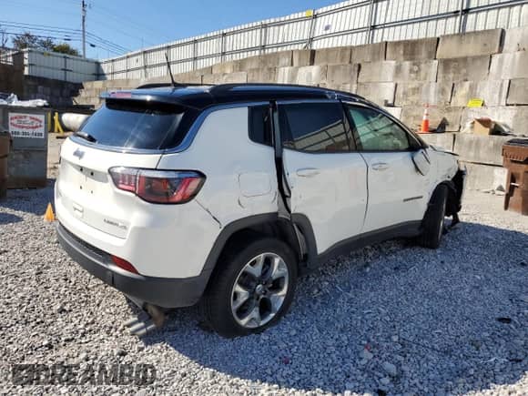 2018 Jeep Compass Limited с VIN 3C4NJDCB1JT501636, выставлен на аукционе Copart как лот 90066075 с пробегом Не указан миль и Чистый • Clean title. История ставок и продаж доступна на DreamBid. Изображение 3.