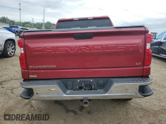 2019 Chevrolet Silverado 1500 LT with VIN 1GCUYDED5KZ113941, listed as a Copart auction lot 69930975 with 61,820 mi miles and Salvage title. Bid and sale history available at DreamBid. Image 6.