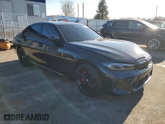 ✅ 2023 BMW 3 Series M340i xDrive • VIN: 3MW49FF04P8D31355 • Lot: 93569705. Wystawiony na Copart z przebiegiem 26 906 mil. Bezpłatny archiwum sprzedaży aukcyjnych z USA i szczegółowy raport historii pojazdu na DreamBid. Zdjęcie 4.