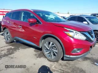 ✅ 2016 Nissan Murano • VIN: 5N1CZ2MH2GN149954 • Lot: 43230086. Listed on IAAI with 140,796 mi. Free auction sales archive from the USA and detailed vehicle history report at DreamBid. Image 1.