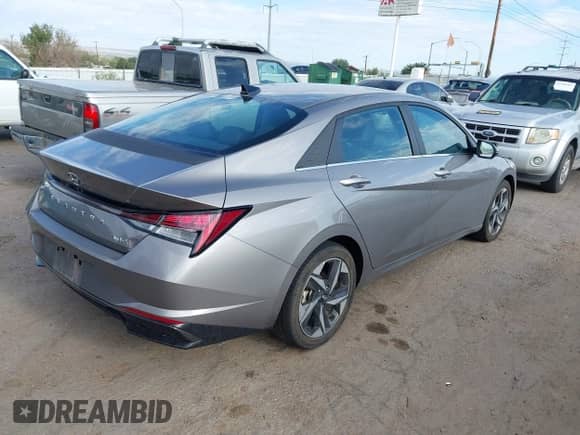 2021 Hyundai Elantra Limited with VIN KMHLN4AJ7MU006210, listed as a IAAI auction lot 43080687 with 30,548 mi miles and . Bid and sale history available at DreamBid. Image 4.