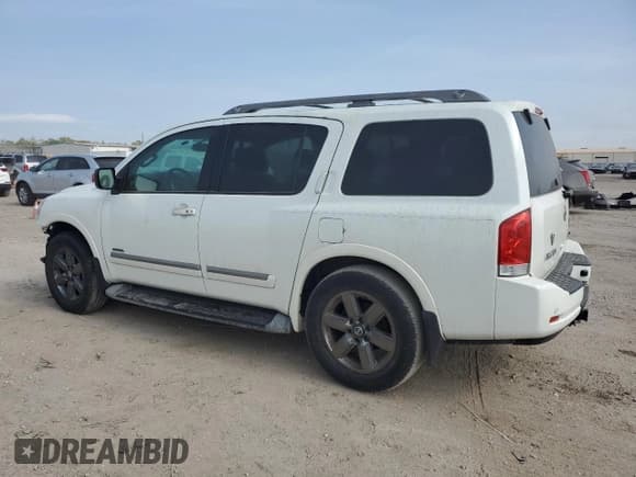 ✅ 2014 Nissan Armada Platinum • VIN: 5N1BA0NF0EN609842 • Лот: 89656855. Опубликован ранее на Copart с пробегом 164 255 миль. Бесплатный доступ к архиву аукционных продаж из США и подробный отчёт об истории автомобиля на DreamBid. Изображение 2.