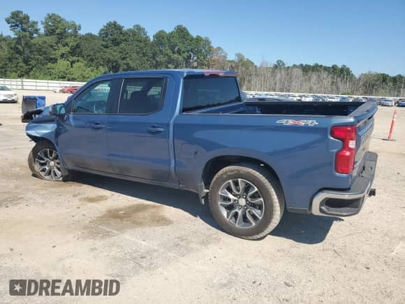 2024 Chevrolet Silverado 1500 LT с VIN 1GCPDKEK0RZ154581, выставлен на аукционе Copart как лот 70955135 с пробегом 19 332 миль миль и Списание • Salvage title. История ставок и продаж доступна на DreamBid. Изображение 2.