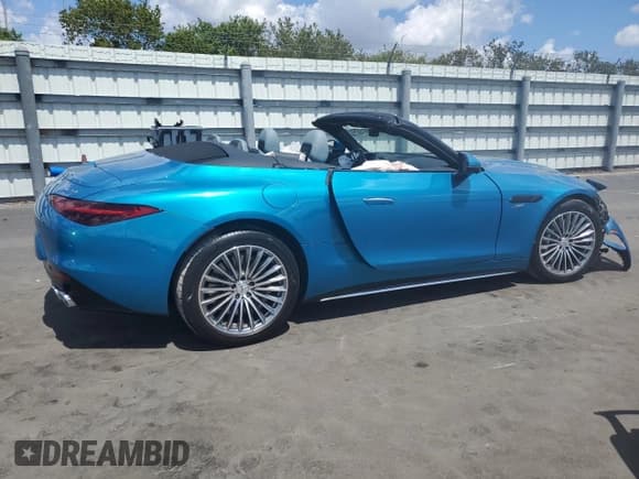 ✅ 2023 Mercedes-Benz SL 43 AMG • VIN: W1KVK5AB7PF017467 • Lot: 50680155. Listed on Copart with Not provided. Free auction sales archive from the USA and detailed vehicle history report at DreamBid. Image 3.