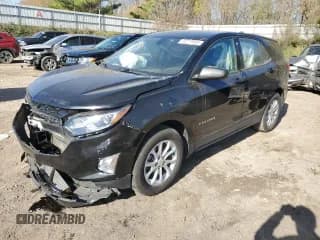 ✅ 2019 Chevrolet Equinox LS • VIN: 2GNAXHEV7K6108636 • Лот: 82778565. Опубликован ранее на Copart с пробегом 104 672 миль. Бесплатный доступ к архиву аукционных продаж из США и подробный отчёт об истории автомобиля на DreamBid. Изображение 1.