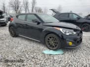 ✅ 2014 Hyundai Veloster Turbo • VIN: KMHTC6AE0EU191710 • Lot: 82332174. Listed on Copart with 153,732 mi. Free auction sales archive from the USA and detailed vehicle history report at DreamBid. Image 4.