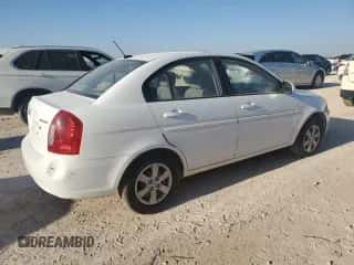 2011 Hyundai Accent GLS with VIN KMHCN4AC8BU607804, listed as a Copart auction lot 74886104 with 160,418 mi miles and Salvage title. Bid and sale history available at DreamBid. Image 3.