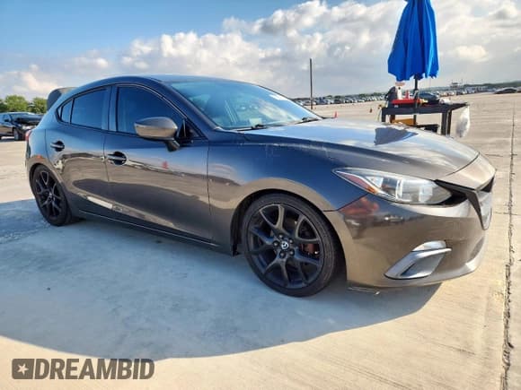 ✅ 2015 Mazda 3 i Sport • VIN: 3MZBM1K73FM190019 • Lot: 90341915. Listed on Copart with 158,450 mi. Free auction sales archive from the USA and detailed vehicle history report at DreamBid. Image 4.