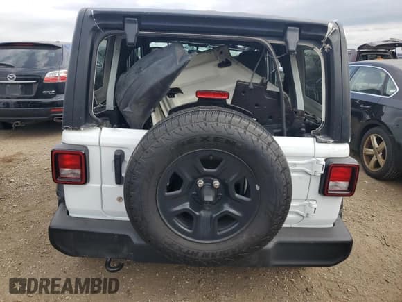 ✅ 2024 Jeep Wrangler Sport S • VIN: 1C4PJXDG9RW210344 • Lot: 85876365. Listed on Copart with 22,562 mi. Free auction sales archive from the USA and detailed vehicle history report at DreamBid. Image 6.