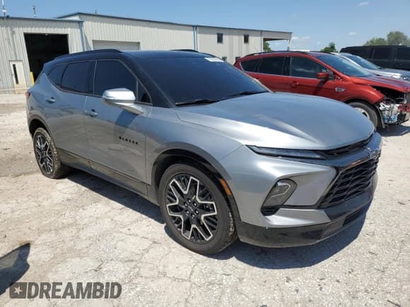 ✅ 2025 Chevrolet Blazer RS • VIN: 3GNKBKRS1SS179090 • Lot: 63299665. Listed on Copart with 3,873 mi. Free auction sales archive from the USA and detailed vehicle history report at DreamBid. Image 4.