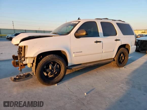 2007 Chevrolet Tahoe LS with VIN 1GNFC13C17R354832, listed as a Copart auction lot 82367185 with 234,396 mi miles and Salvage title. Bid and sale history available at DreamBid. Image 1.