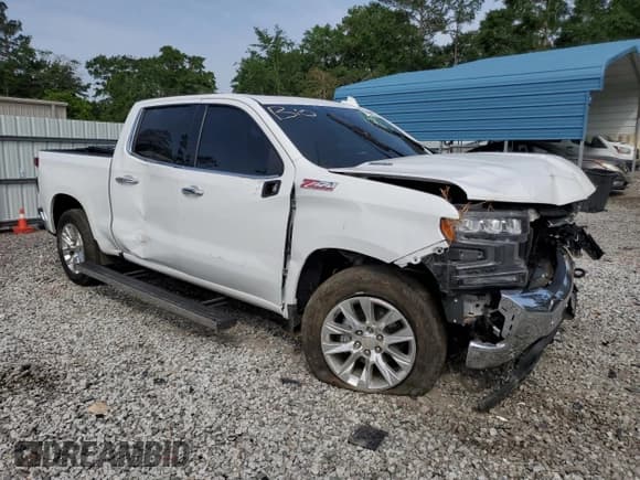 ✅ 2021 Chevrolet Silverado 1500 LTZ • VIN: 3GCUYGET1MG373006 • Lot: 56936835. Wystawiony na Copart z przebiegiem 52 396 mil. Bezpłatny archiwum sprzedaży aukcyjnych z USA i szczegółowy raport historii pojazdu na DreamBid. Zdjęcie 4.