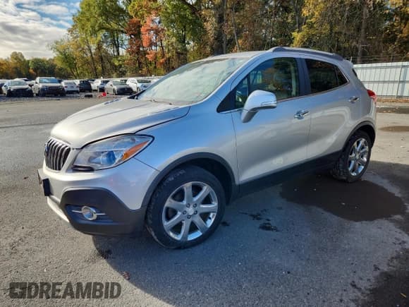 ✅ 2014 Buick Encore Premium • VIN: KL4CJDSB5EB548775 • Лот: 86790805. Опубликован ранее на Copart с пробегом Не указан. Бесплатный доступ к архиву аукционных продаж из США и подробный отчёт об истории автомобиля на DreamBid. Изображение 1.