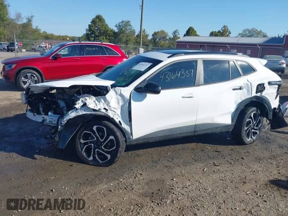 2024 Chevrolet Trax 2RS with VIN KL77LJE23RC158492, listed as a IAAI auction lot 43164357 with 23,790 mi miles and . Bid and sale history available at DreamBid. Image 13.