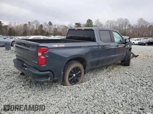 ✅ 2020 Chevrolet Silverado 1500 Custom • VIN: 1GCUYBEF1LZ206401 • Lot: 48477775. Listed on Copart with Not provided. Free auction sales archive from the USA and detailed vehicle history report at DreamBid. Image 3.