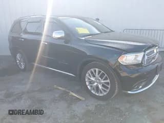 ✅ 2014 Dodge Durango Citadel • VIN: 1C4SDHET0EC340480 • Lot: 42836676. Listed on IAAI with 96,392 mi. Free auction sales archive from the USA and detailed vehicle history report at DreamBid. Image 1.