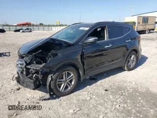 ✅ 2018 Hyundai Santa Fe 2.4L • VIN: 5NMZU3LB2JH054377 • Лот: 81896415. Опубликован ранее на Copart с пробегом 106 005 миль. Бесплатный доступ к архиву аукционных продаж из США и подробный отчёт об истории автомобиля на DreamBid. Изображение 1.