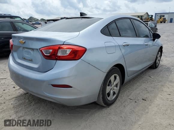 ✅ 2017 Chevrolet Cruze LS • VIN: 1G1BC5SM1H7148926 • Lot: 59912863. Listed on Copart with 116,974 mi. Free auction sales archive from the USA and detailed vehicle history report at DreamBid. Image 3.