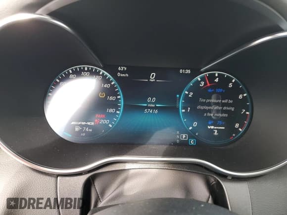 ✅ 2021 Mercedes-Benz C 63 AMG • VIN: W1KWF8GB0MR607439 • Lot: 82595584. Wystawiony na Copart z przebiegiem 57 416 mil. Bezpłatny archiwum sprzedaży aukcyjnych z USA i szczegółowy raport historii pojazdu na DreamBid. Zdjęcie 9.