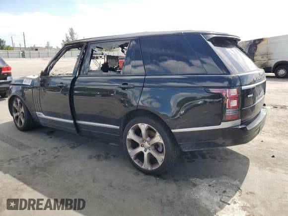 ✅ 2015 Land Rover Range Rover Autobiography • VIN: SALGV3TFXFA203717 • Lot: 45973135. Listed on Copart with Not provided. Free auction sales archive from the USA and detailed vehicle history report at DreamBid. Image 2.