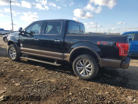 ✅ 2016 Ford F-150 Lariat • VIN: 1FTEW1EG0GFD54124 • Lot: 92010595. Listed on Copart with 189,373 mi. Free auction sales archive from the USA and detailed vehicle history report at DreamBid. Image 2.