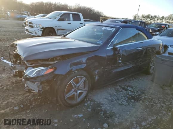 ✅ 2019 Mercedes-Benz E 450 • VIN: WDD1K6JB0KF079547 • Lot: 84010964. Listed on Copart with 39,418 mi. Free auction sales archive from the USA and detailed vehicle history report at DreamBid. Image 1.