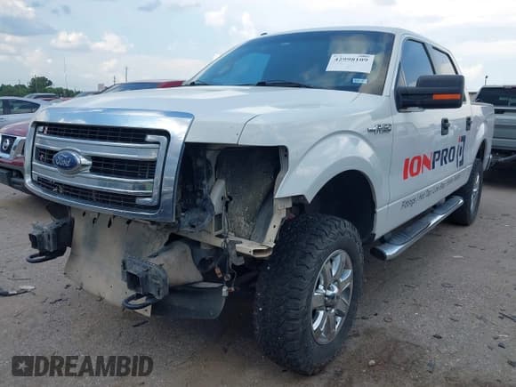 ✅ 2014 Ford F-150 XL • VIN: 1FTFW1EF1EKF45468 • Lot: 42998109. Listed on IAAI with 206,674 mi. Free auction sales archive from the USA and detailed vehicle history report at DreamBid. Image 2.