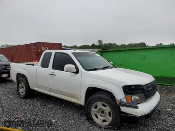 2011 Chevrolet Colorado Work Truck with VIN 1GCESBFE2B8138593, listed as a Copart auction lot 57781045 with 214,290 mi miles and Salvage title. Bid and sale history available at DreamBid. Image 4.
