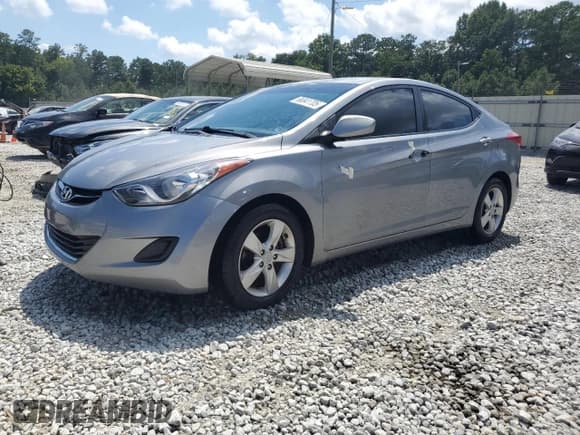 ✅ 2011 Hyundai Elantra GLS • VIN: KMHDH4AE3BU139686 • Lot: 66841705. Listed on Copart with 125,190 mi. Free auction sales archive from the USA and detailed vehicle history report at DreamBid. Image 1.