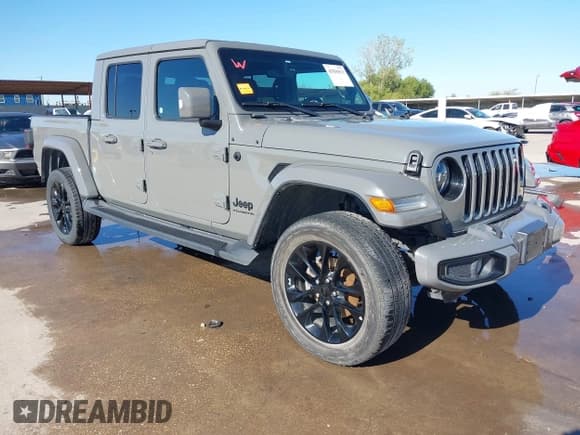 ✅ 2023 Jeep Gladiator Overland • VIN: 1C6HJTFG9PL550321 • Lot: 43596513. Listed on IAAI with 53,363 mi. Free auction sales archive from the USA and detailed vehicle history report at DreamBid. Image 1.