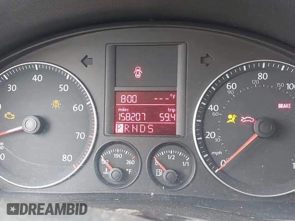 ✅ 2009 Volkswagen Jetta SE • VIN: 3VWRZ71K09M122435 • Lot: 42119949. Listed on IAAI with 158,207 mi. Free auction sales archive from the USA and detailed vehicle history report at DreamBid. Image 7.