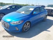 ✅ 2017 Hyundai Elantra Value Edition • VIN: 5NPD84LF5HH042051 • Lot: 43109961. Listed on IAAI with 184,574 mi. Free auction sales archive from the USA and detailed vehicle history report at DreamBid. Image 2.