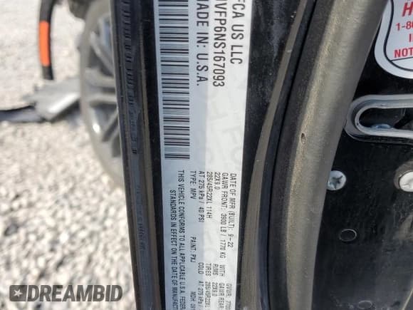 ✅ 2022 Jeep Grand Wagoneer Series II • VIN: 1C4SJVFP6NS167093 • Lot: 69591494. Listed on Copart with 31,930 mi. Free auction sales archive from the USA and detailed vehicle history report at DreamBid. Image 14.