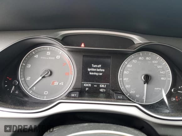 ✅ 2015 Audi S4 Premium Plus • VIN: WAUBGAFL2FA112133 • Лот: 46412864. Опубликован ранее на Copart с пробегом 43 476 миль. Бесплатный доступ к архиву аукционных продаж из США и подробный отчёт об истории автомобиля на DreamBid. Изображение 9.