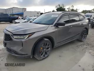 ✅ 2022 Acura MDX w/A-Spec Package • VIN: 5J8YE1H09NL001640 • Lot: 70300845. Wystawiony na Copart z przebiegiem 38 867 mil. Bezpłatny archiwum sprzedaży aukcyjnych z USA i szczegółowy raport historii pojazdu na DreamBid. Zdjęcie 1.
