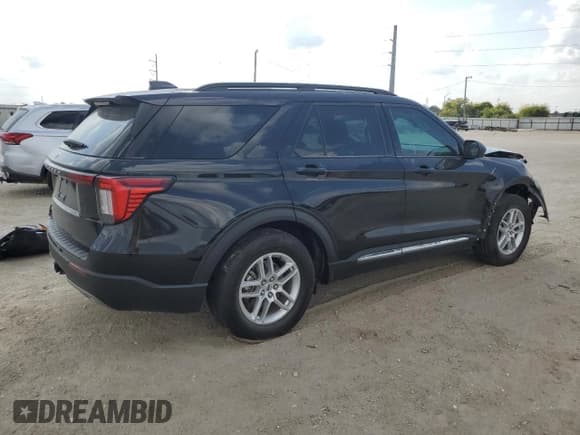 ✅ 2025 Ford Explorer Active • VIN: 1FMUK7DH3SGA42995 • Lot: 89615195. Listed on Copart with 16,465 mi. Free auction sales archive from the USA and detailed vehicle history report at DreamBid. Image 3.