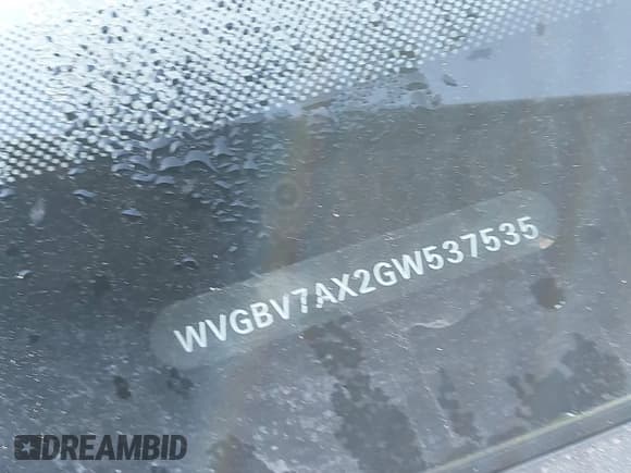 ✅ 2016 Volkswagen Tiguan SEL • VIN: WVGBV7AX2GW537535 • Lot: 43137413. Wystawiony na IAAI z przebiegiem 147 856 mil. Bezpłatny archiwum sprzedaży aukcyjnych z USA i szczegółowy raport historii pojazdu na DreamBid. Zdjęcie 9.