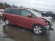 ✅ 2016 Toyota Sienna LE AAS • VIN: 5TDKK3DC2GS693055 • Lot: 71689645. Listed on Copart with 157,868 mi. Free auction sales archive from the USA and detailed vehicle history report at DreamBid. Image 4.