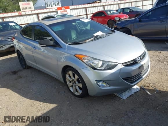 ✅ 2011 Hyundai Elantra GLS • VIN: 5NPDH4AE1BH055946 • Lot: 43684981. Listed on IAAI with 74,733 mi. Free auction sales archive from the USA and detailed vehicle history report at DreamBid. Image 1.
