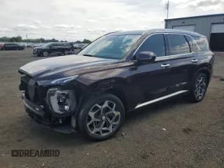 ✅ 2022 Hyundai Palisade Calligraphy • VIN: KM8R7DHE7NU467650 • Лот: 68335925. Опубликован ранее на Copart с пробегом 52 913 миль. Бесплатный доступ к архиву аукционных продаж из США и подробный отчёт об истории автомобиля на DreamBid. Изображение 1.